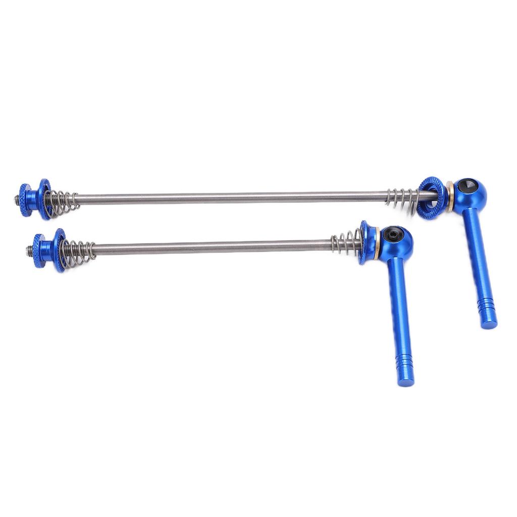 2pcs Trainer Skewer High Strength Save Labour Light Weight Metal Texture Quick Release Lever for