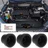 4X Rubber Engine Cover Grommet Buffer Mount Bush Stopper Pad For Peugeot 407 2.0 TDCI Diesel Engine Bonnets Gaskets
