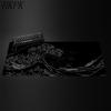 XXL Xcm Black and White Giant Wave Keyboard Game Anime Mouse Pad Nonslip Rubber Art Computer Desk Mat Carpet With Lockedge