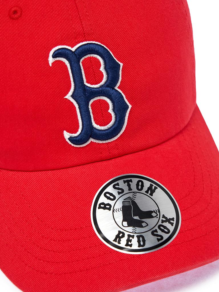 Emelbi Signature Unstructured Ball Cap Bos (Red)