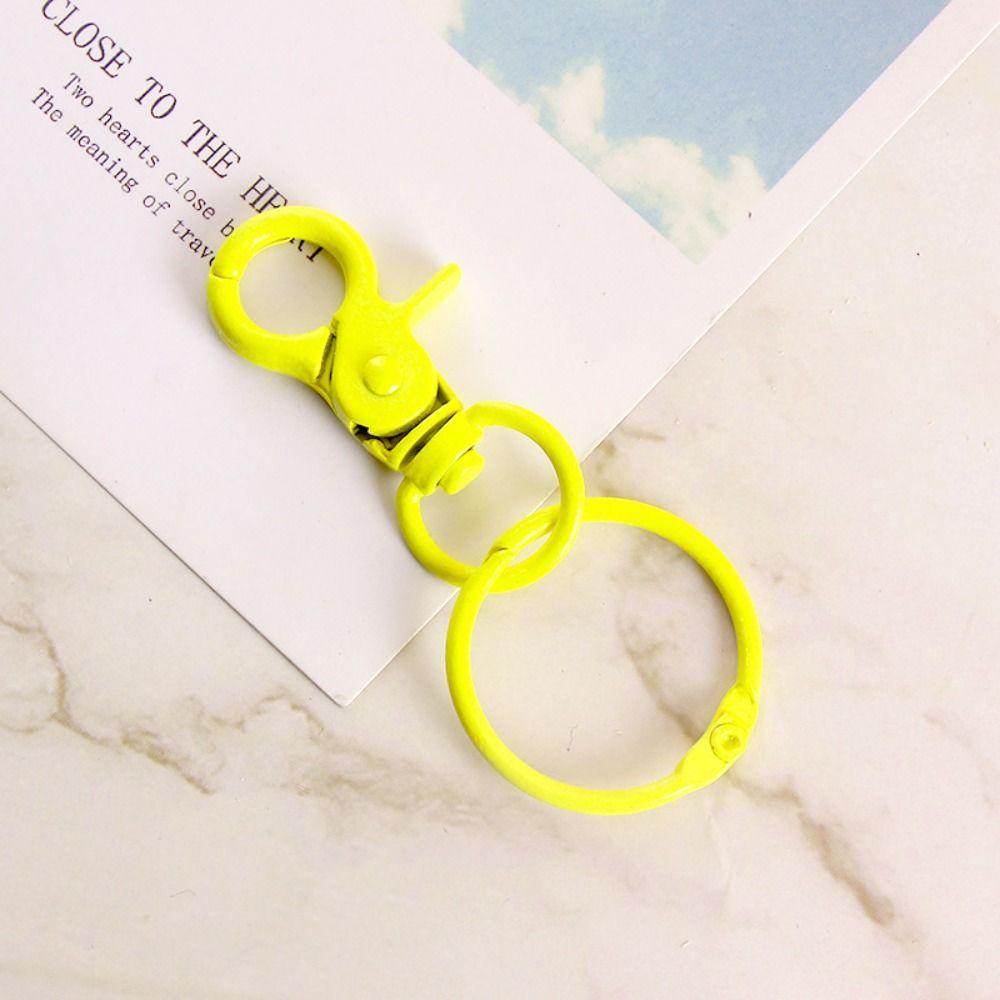 Snap Buckle Hooks Jewelry DIY Buckle Connector Spring Clasp for Keychain  Accessory Making