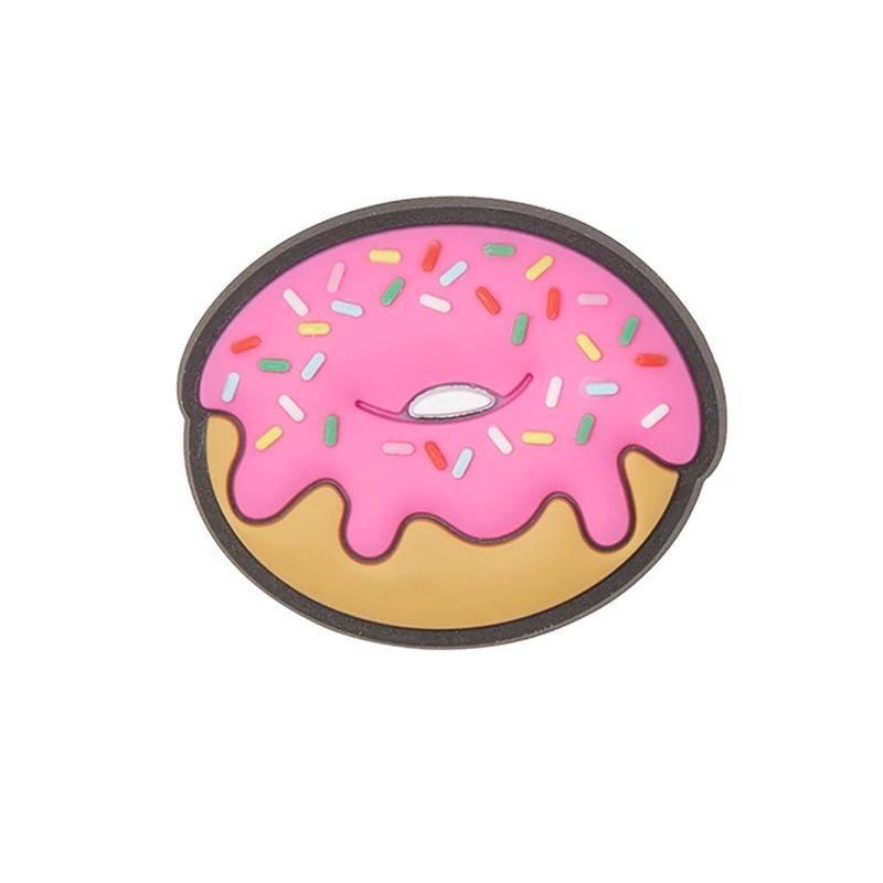 

Crocs Sweet Donut Shape Decoration PVC Shoe Accessories Women s Multicolor F розовый