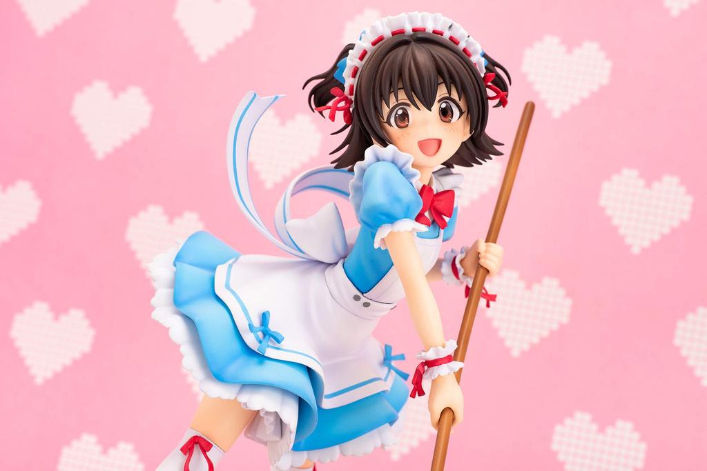 Idolmaster Cinderella Girls Akagi Miria Good Maid Scale PVC Painted Complete Figure 1/7