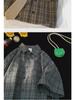 Men's Vintage Plaid Short-Sleeve Summer Shirt – Retro Casual Style