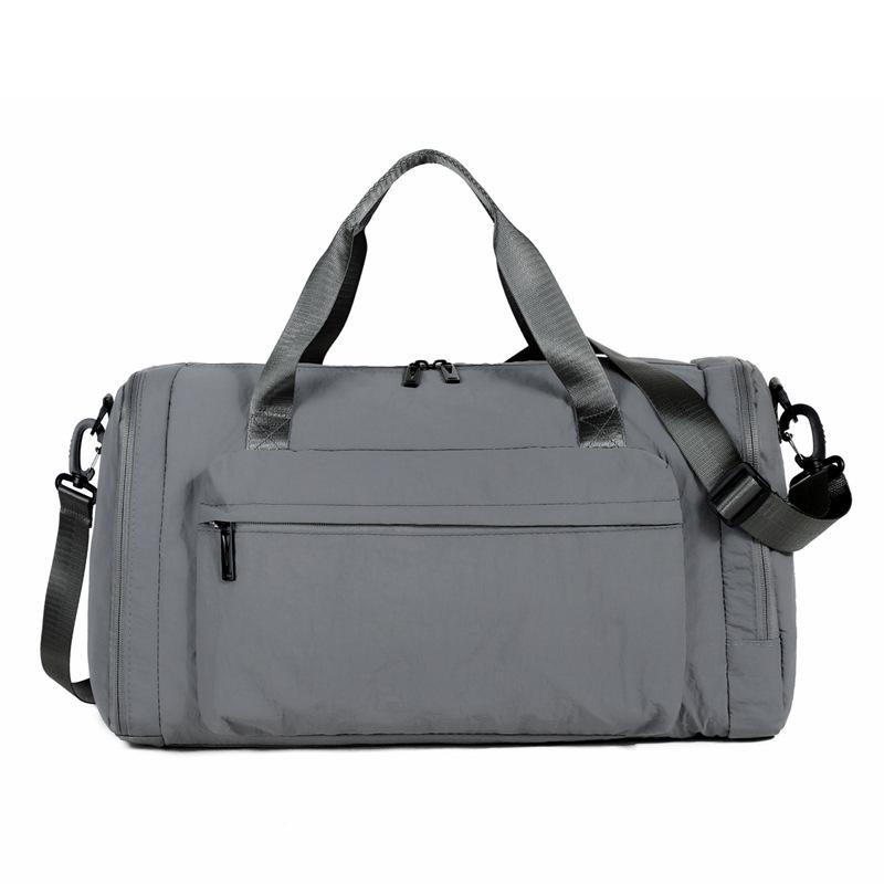 2026 Wear-Resistant Large Capacity Sports Travel Bag: Lightweight, Simple Design for Commuting, Fitness, and Business Trips
