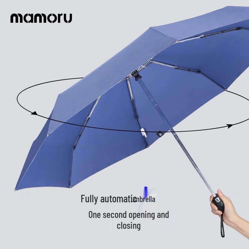 Fully Automatic 4-Fold Windproof Water-Repellent Business Umbrella