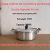 Verdickter traditioneller Aluminiumtopf in Gewerbequalität