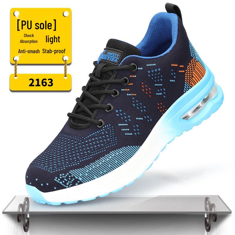 

Модная рабочая обувь с воздушной амортизацией: Легкий, Амортизирующий, Ударопрочный, Устойчивый к проколам, Удобный, Конструкция с эффектом памяти 46