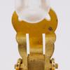 CHANEL COCO Mark Earring vintage Plated Gold/Rhinestone 34.1g Women Used