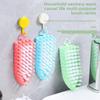 Concave Convex Design Folding Shoe Brush Household Cleaning Brush Ring Hanging