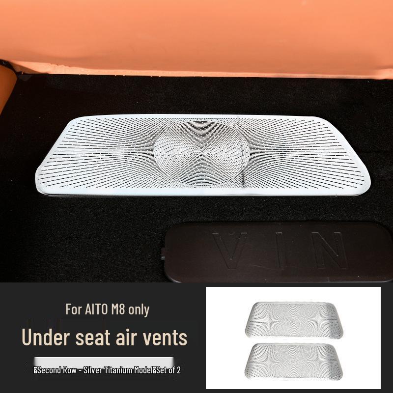 AITO M8 Seat Vent Dustproof Anti-Clogging Cover for Car Interior Modification