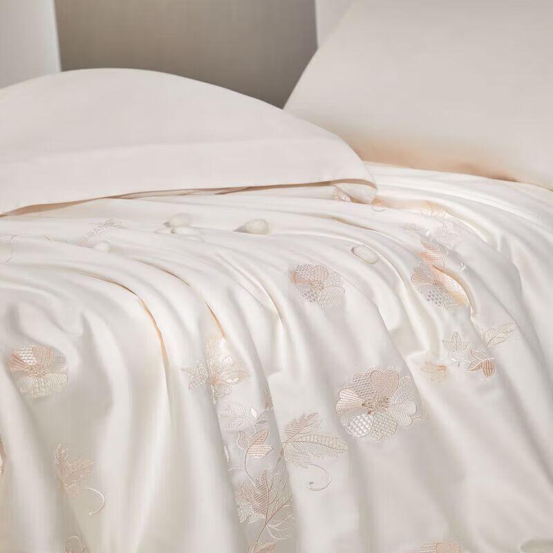 Bijiamen 'Wedding Fragrance Garden' 100S Satin Mulberry Silk Quilt