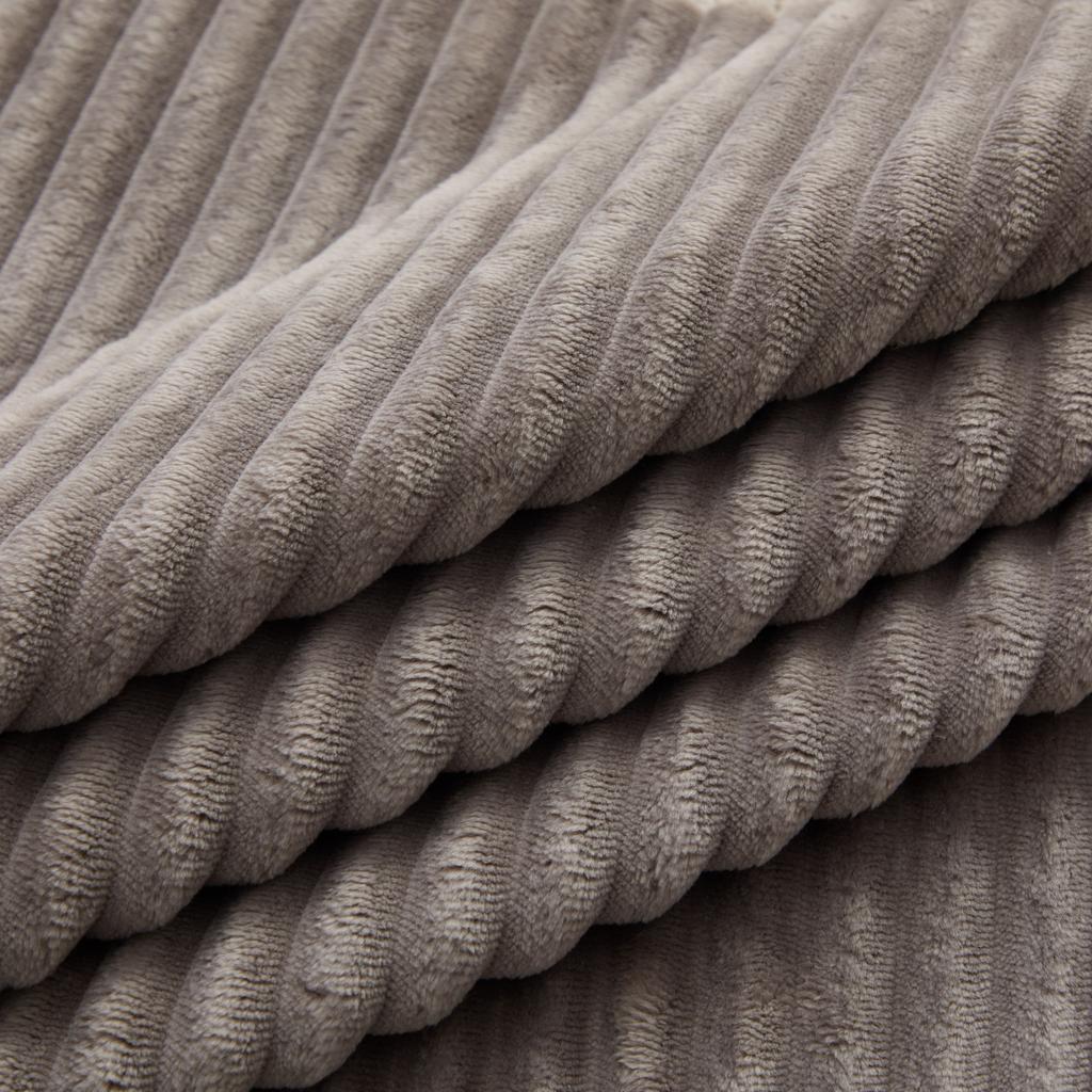Modular compression sofa made of chenille fabric, filled with 30D high-elasticity foam. Easy to move with non-slip base, ideal for living room.Gray