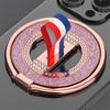 360° Rotating Glitter Diamond Ring Buckle Phone Holder with Magnetic Magsafe Compatibility