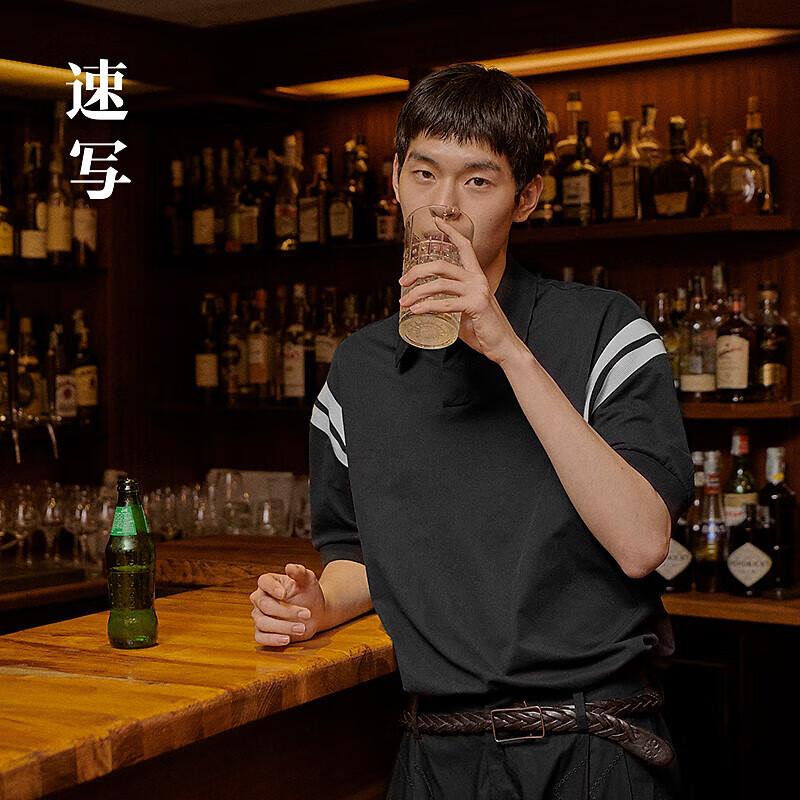 CROQUIS Мужская летняя рубашка-поло H-Fit с коротким рукавом 2025 M