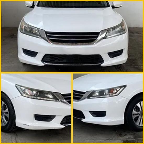 Set Driver & Passenger Side Fog Light Cover For 2013-2015 Honda Accord Sedan US