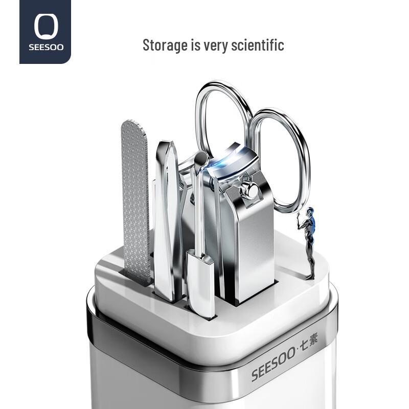 Qisu 6-Piece Portable Nail Clipper Set