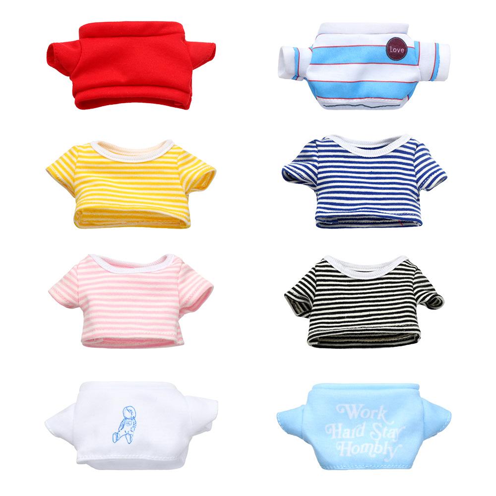 

Футболка для ляльок із короткими рукавами, довжина 20 см. Одяг для ляльок. Type 6