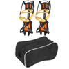 Portable Outdoor Sports 10 Toothed Snow Crampons Slip Resistant Ice Gripper