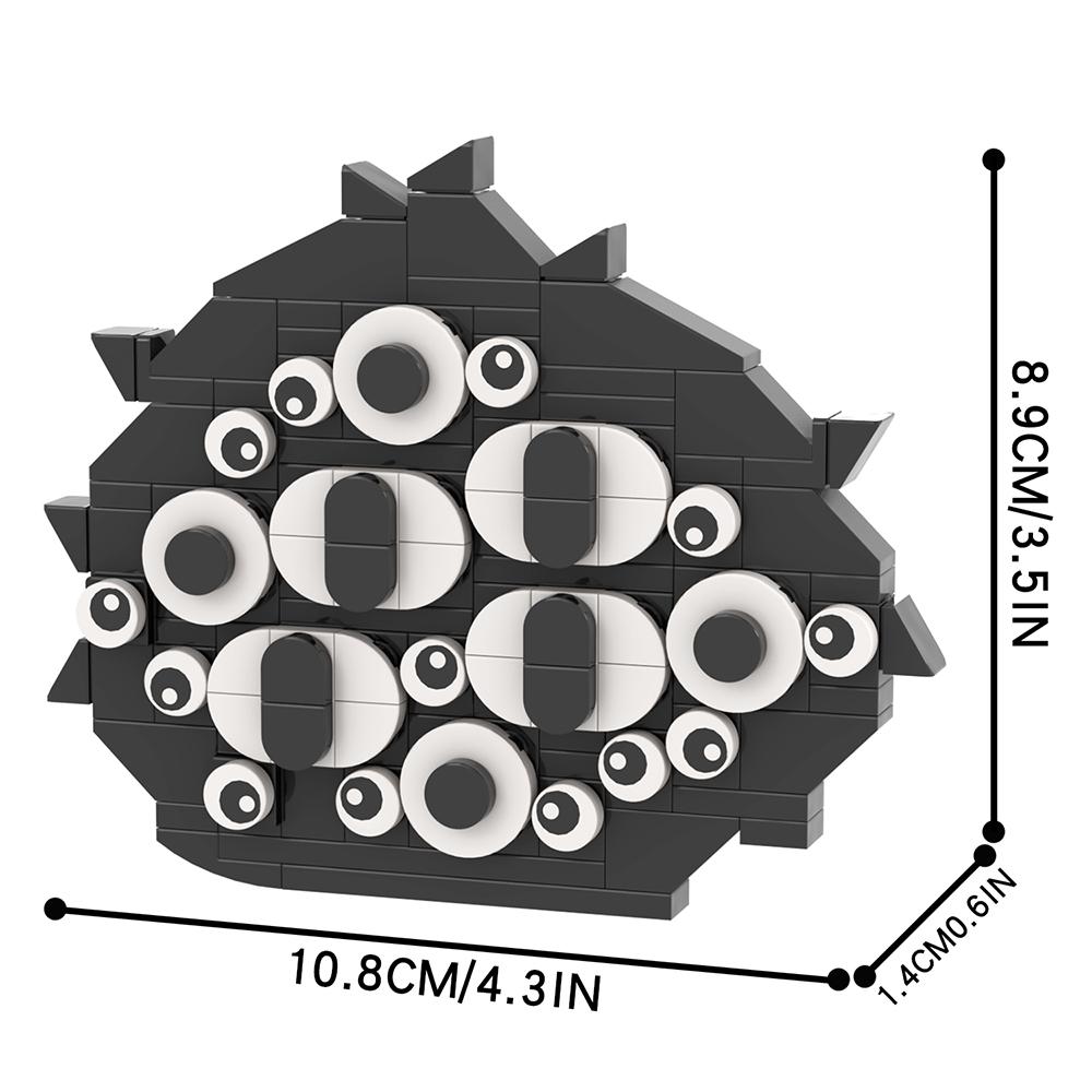 MOOXI Doors Game Monster Characters DIY Diorama Assembly Model Kit For Adults Building Blocks Set Children Toys MOC Bricks Gifts