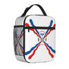 Insulated Lunch Tote Bag Assyrian Flag Trendy Aramean Proud Cooler Thermal Lunch Container Multifunction For School