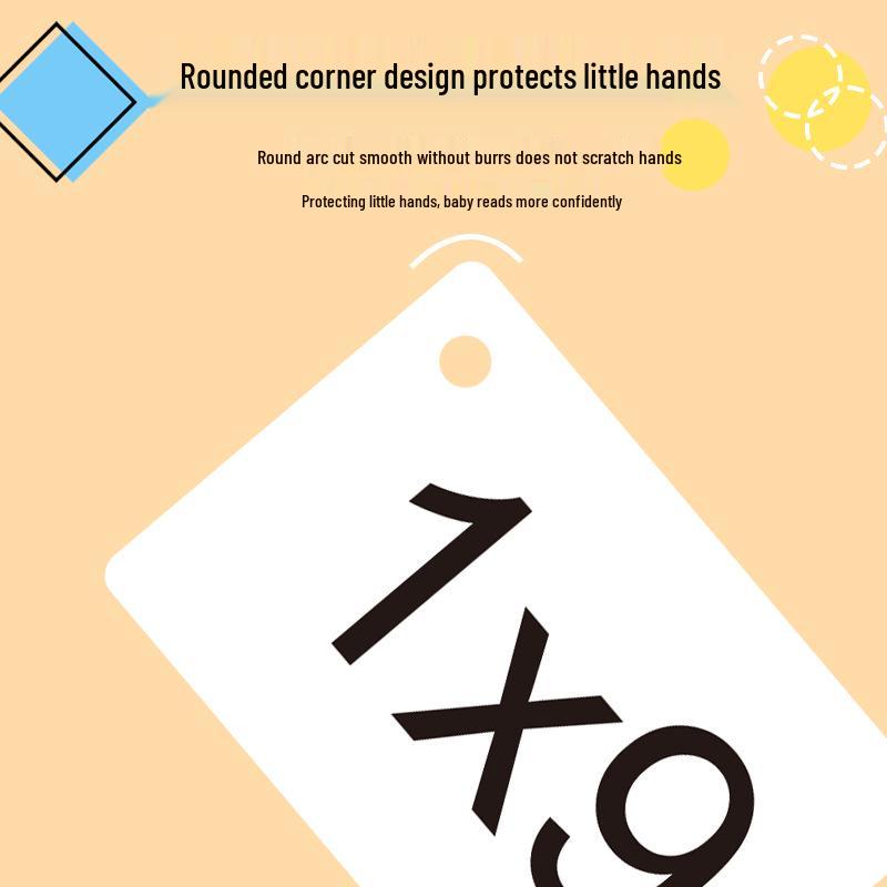 Second Grade Math Flashcards: Addition, Subtraction, Multiplication & Division Teaching Aids