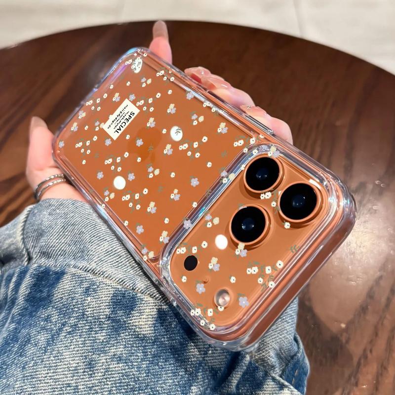 Clear Phone Case Flower Casing For Samsung Galaxy Note 20 S23 S21 Ultra S22 S20 FE Plus A14 A34 A35 A52 A05 A05S A53 A04 A04E