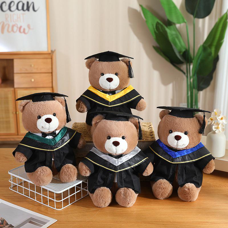 Adorable Graduation Teddy Bear Plush Toy