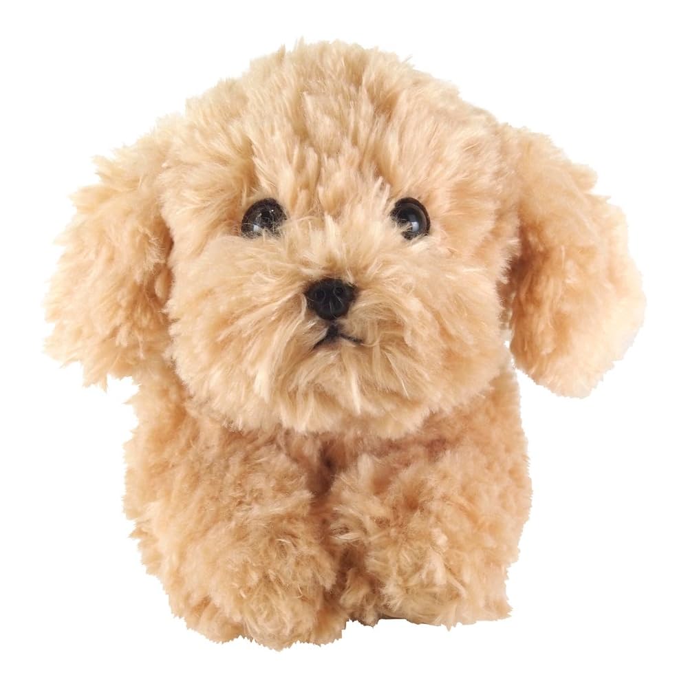 Hizawanko Toy Poodle Plush Toy Beige Small 30cm