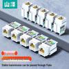 SAMZHE MKC-510 Cat5e Unshielded Tool-Free RJ45 Keystone Jack (10-Pack)