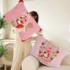 Classic Animation S-Strawberry S-Shortcake Pillow Towel Pillowcase For Hair And Skin, Standard Size Set Of Super Soft Pillow