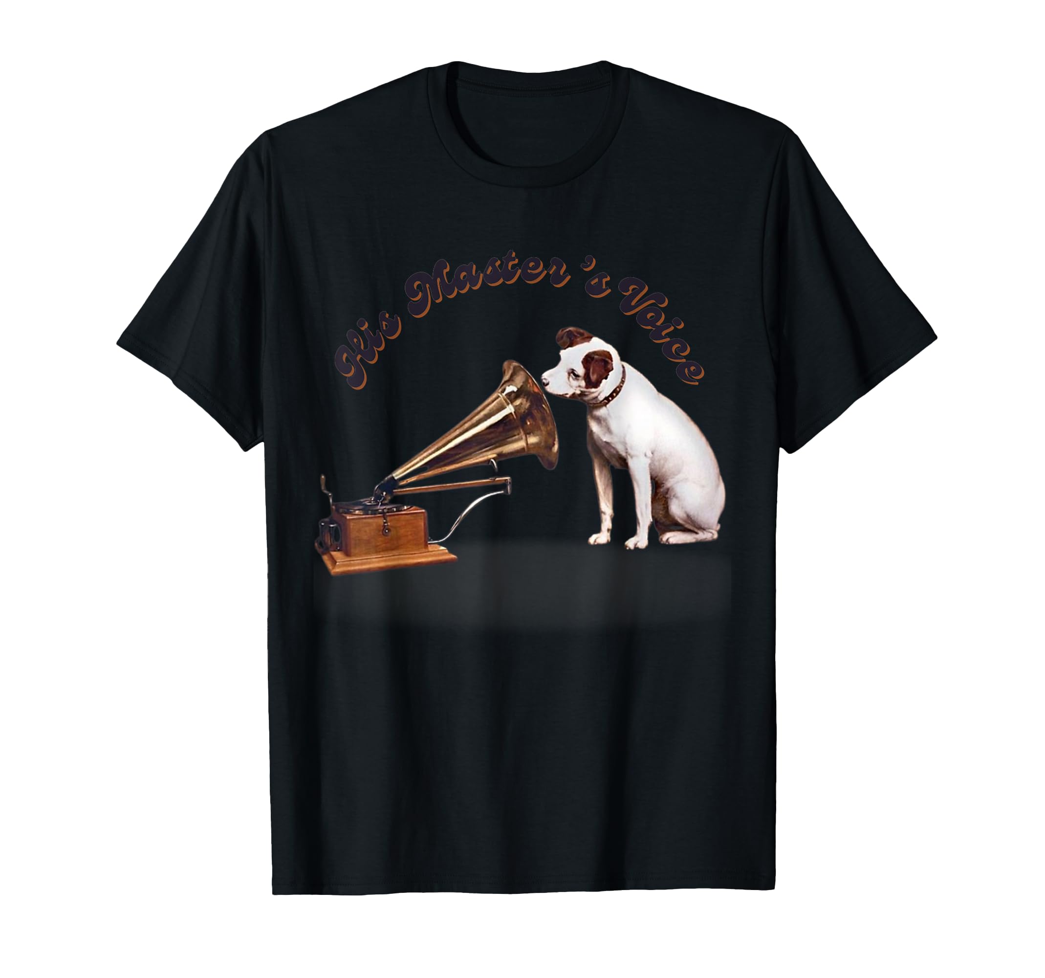 

His Master s Voice RCA Victor Nipper Dog T-Shirt
