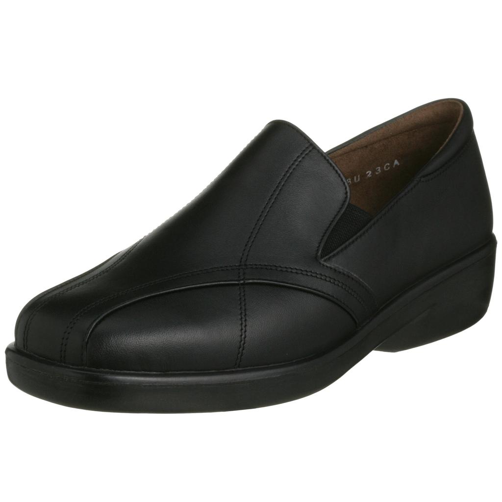 Tenisky Made in Japan Vodoodpudivá pravá kůže 4E SP7530 Černá [Spors] Nazouváky 22~25cm Dámské 23,5cm