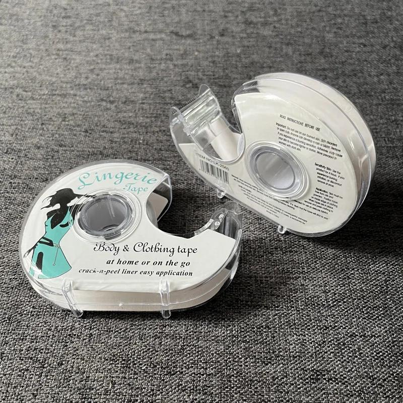 Double Sided Body Tape Self-Adhesive Bra Clothes Dress Blouse Secret Sticker Clear Lingerie Tape Anti-naked Invisible Chest Patch