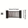 Car Back Rear Seat Storage Net Elastic String Net Universal Mesh Storage Bag Magic Sticker Auto Car Trunk Organizer Accessories