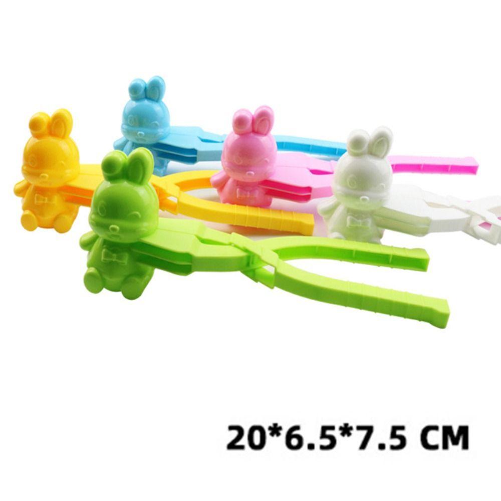 Snow Toys Snowball Maker Snow Mold Snow Sand Clip Mold Funny Snow Mold Tongs  Christmas Day Gift