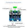 Circuit Power Amplifier Board 24V 2 Channel Sound Amplifier Circuit Board TIP41C TIP42C Chip Class A Easy Installation
