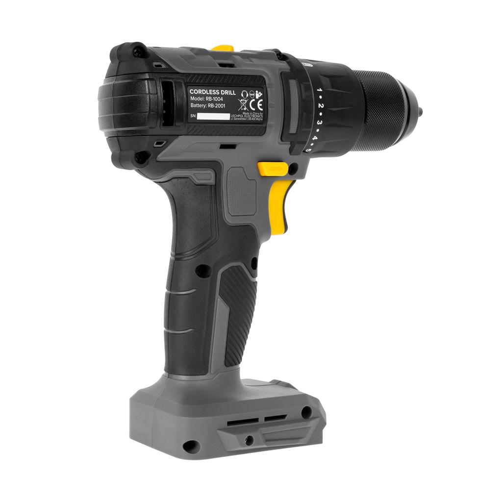 Rebel 20V Brushless Cordless Drill Driver 2 Ah