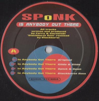 12inch Record SPONK - Is Anybody Out There MRC011 Mr Cheng's Qual 1998 UK Dance & Electronica Used