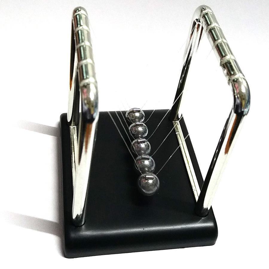 

Колыбель Ньютона Металлическое ремесло: Креативное украшение для дома и подарок 9*7.5*9.5cm чёрный