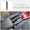 13-17model of CRIDER Rear Cup Holder with Carbon Fiber Pattern Black Navigation Panel Is Used for Car Interior Decoration