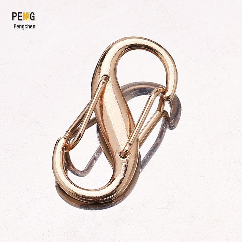 

Пряжка для регулировки длины цепочки для сумок через плечо - Металлический аксессуар для ремонта