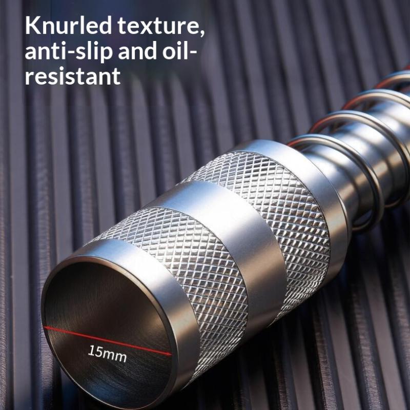 Grease Gun Nozzle 90 Degree Heavy Duty Alloy Steel Leak Proof for Narrow Space Home Garage Repair Use