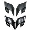 For Yamaha YZF R1 R1M 2015-2023 2024 Motorcycle Winglet Aerodynamic Wing Kit Spoiler Black Moto Fairing Side Winglets Left Right