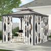 Bohemian Pattern Blackout Curtains, Custom-Made with Your Image, High-Precision Sun Protection, Thickened Polyester.