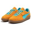 Puma Pantofi unisex Palermo Dark Cheddar Bright Aqua Portocaliu Aur 396463-13