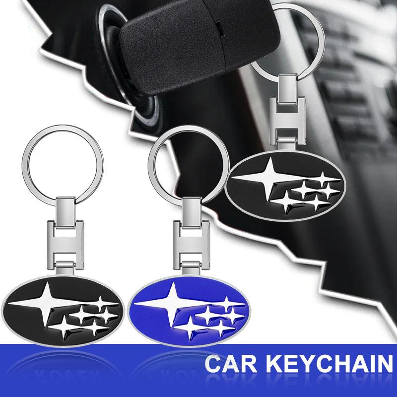 Klíčenka na auto Znak auta Dárek s kroužkem na klíče Auto příslušenství Pro Subaru Forester Crosstrek Outback Impreza XV Tribeca Ascent Legacy Levorg Mpreza
