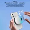 Rechargeable Magnetic LED Circle Light For Smartphone Rotating Angle Individual Portrait Mirror Portable Studio Lighting Type C Charging