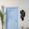 Metal Cactus Wall Art Decor Handmade Outdoor Garden Sign Nature Lovers Gift