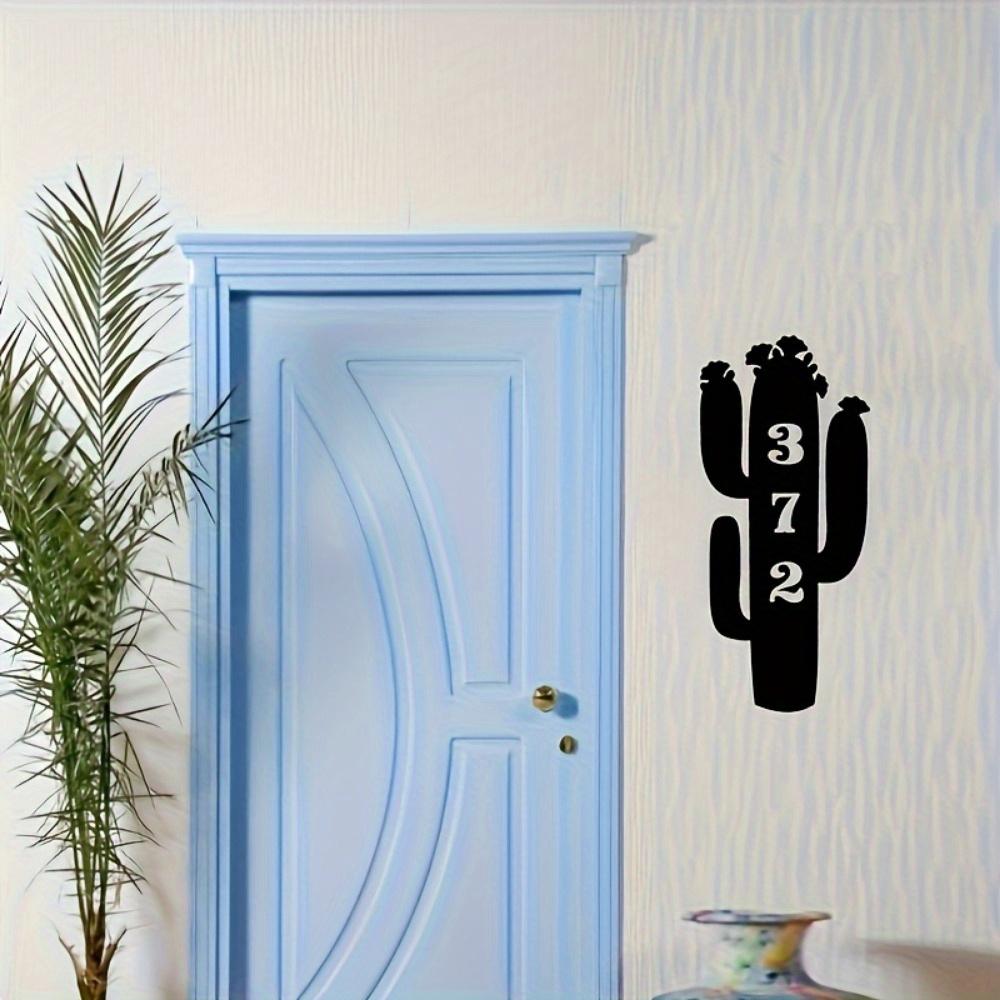 Metal Cactus Wall Art Decor Handmade Outdoor Garden Sign Nature Lovers Gift